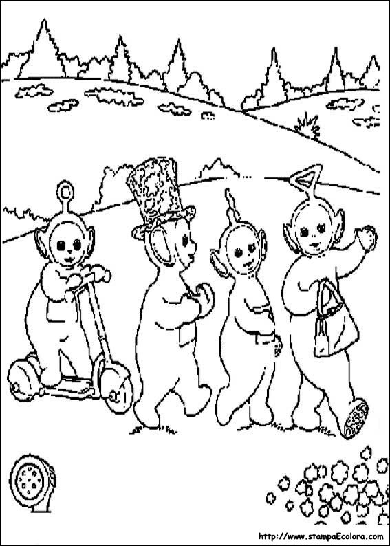 Disegni I Teletubbies